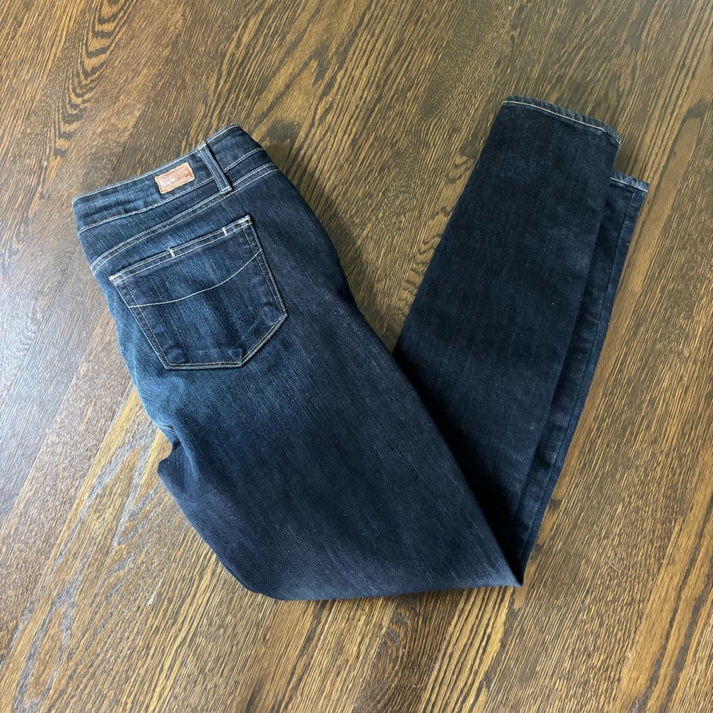 Paige Verdugo Jegging Skinny Jeans Size 31 Dark Blue Women’s